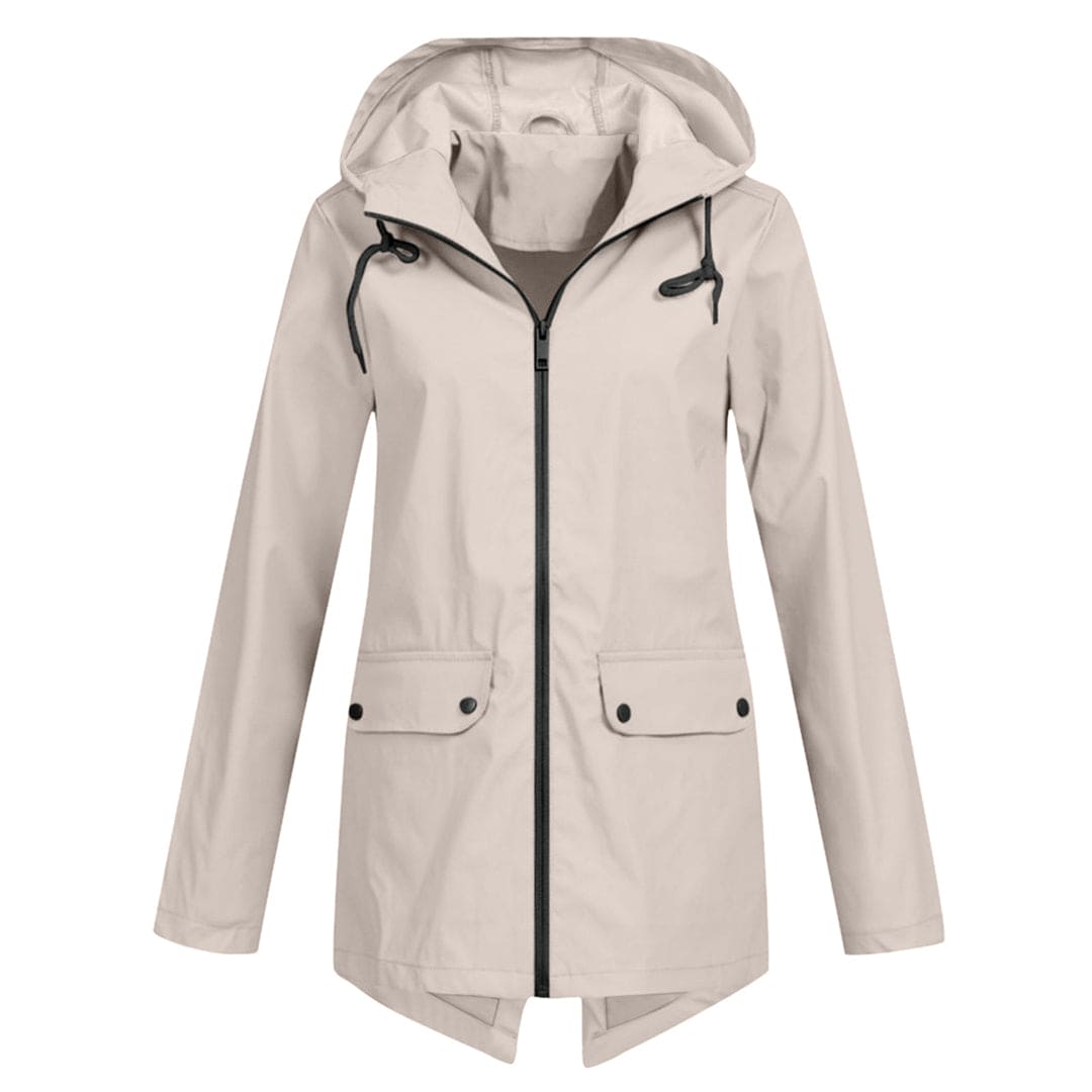 Salinexa | Veste imperméable avec capuche pour femmes