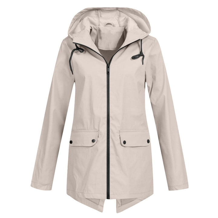 Salinexa | Veste imperméable avec capuche pour femmes
