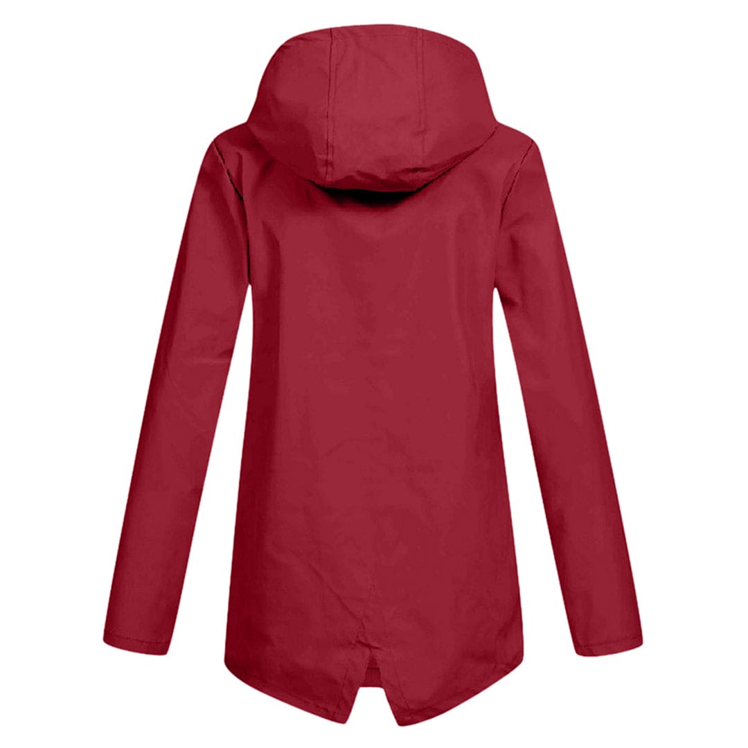 Salinexa | Veste imperméable avec capuche pour femmes