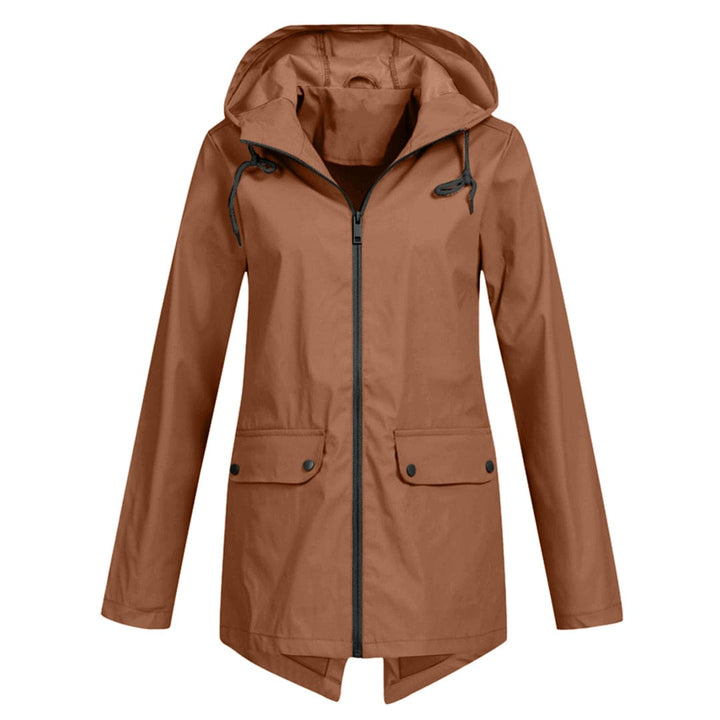 Salinexa | Veste imperméable avec capuche pour femmes