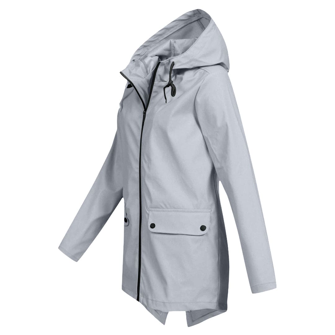 Salinexa | Veste imperméable avec capuche pour femmes