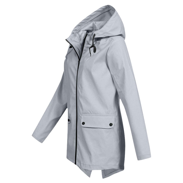 Salinexa | Veste imperméable avec capuche pour femmes