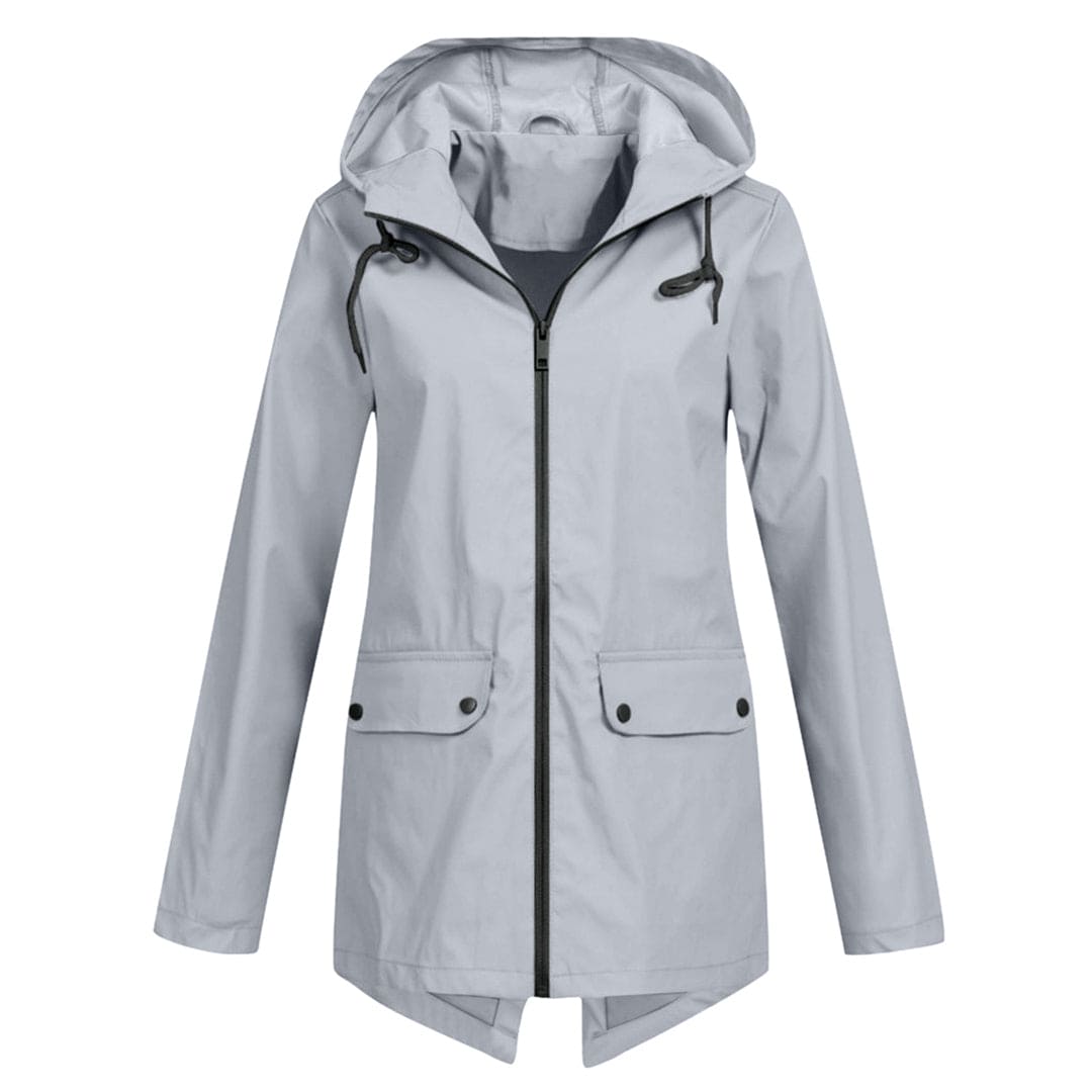 Salinexa | Veste imperméable avec capuche pour femmes