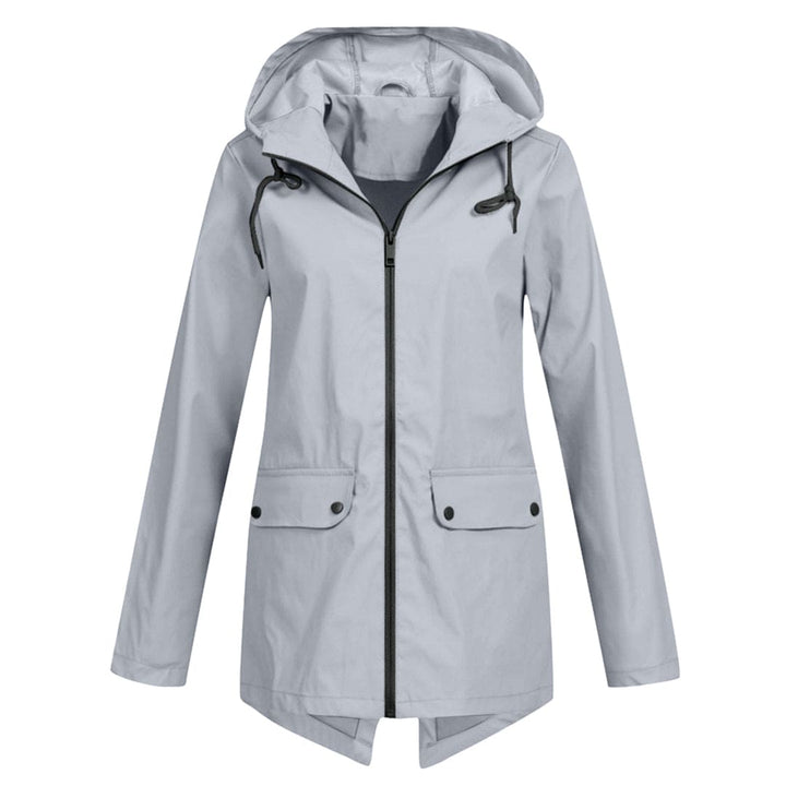 Salinexa | Veste imperméable avec capuche pour femmes