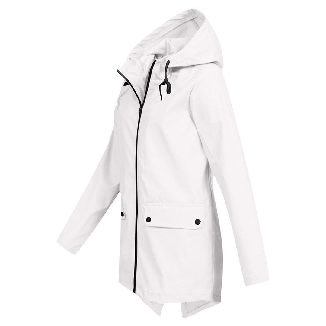 Salinexa | Veste imperméable avec capuche pour femmes
