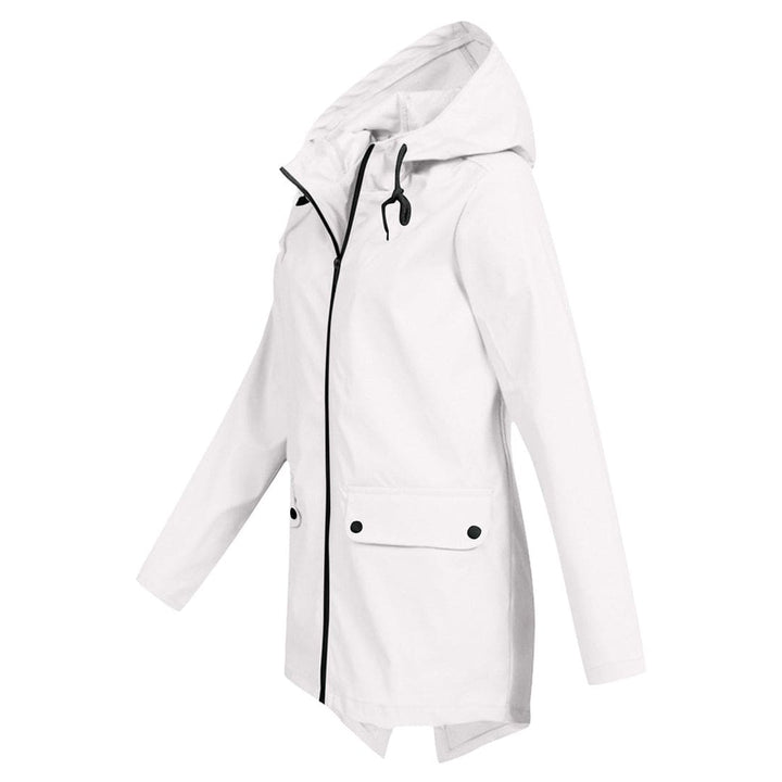 Salinexa | Veste imperméable avec capuche pour femmes