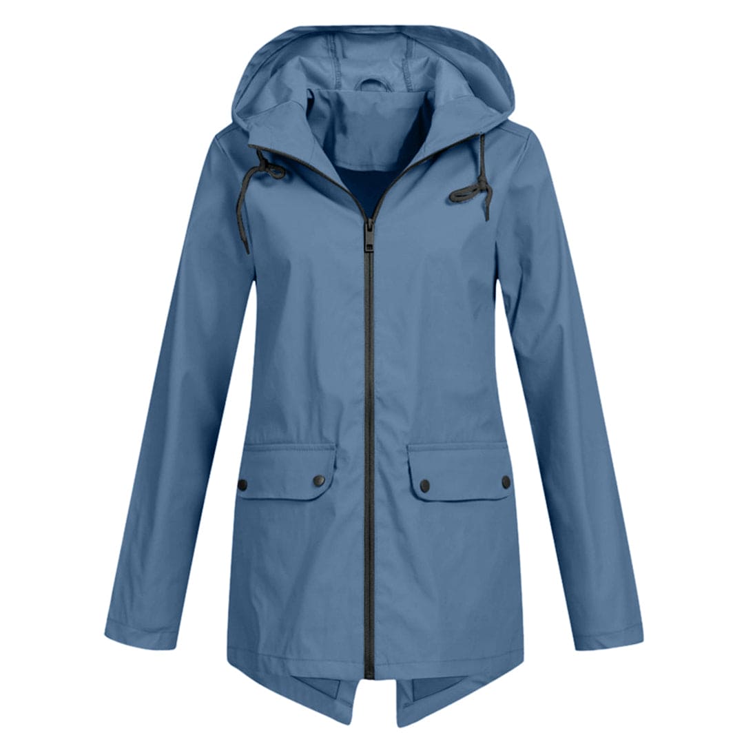 Salinexa | Veste imperméable avec capuche pour femmes