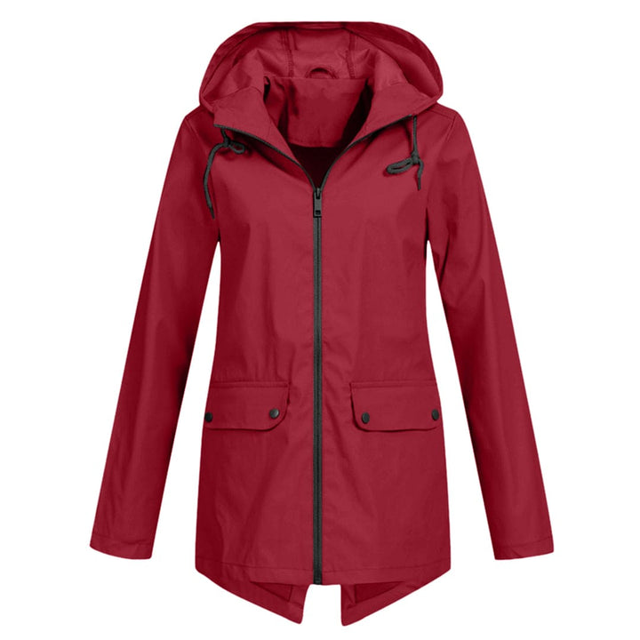 Salinexa | Veste imperméable avec capuche pour femmes