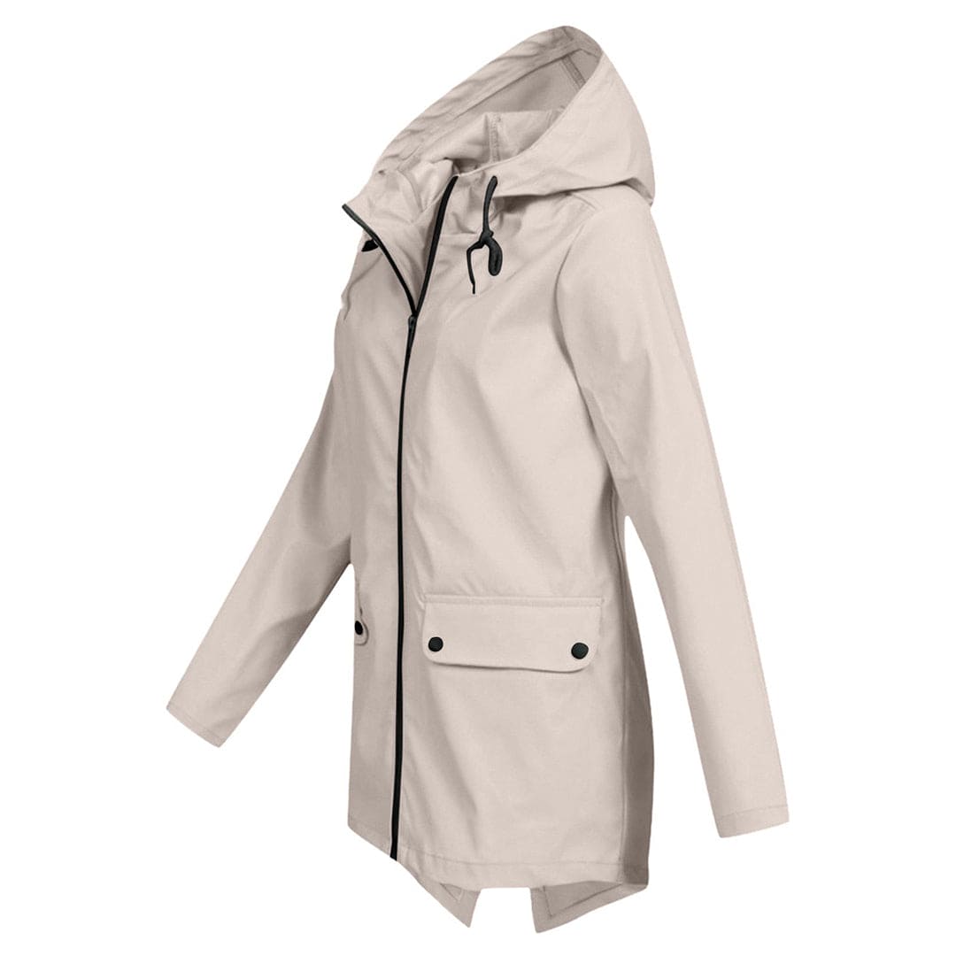 Salinexa | Veste imperméable avec capuche pour femmes