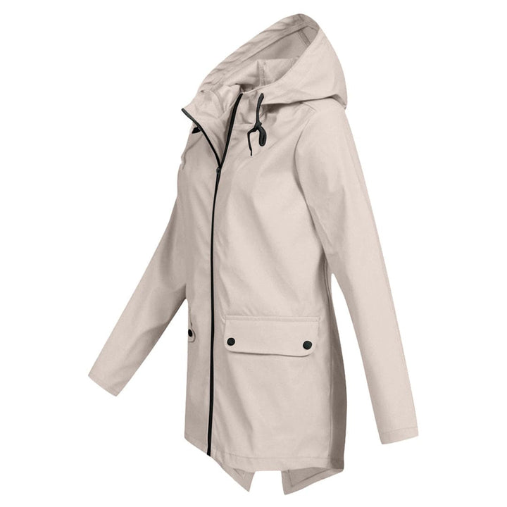Salinexa | Veste imperméable avec capuche pour femmes