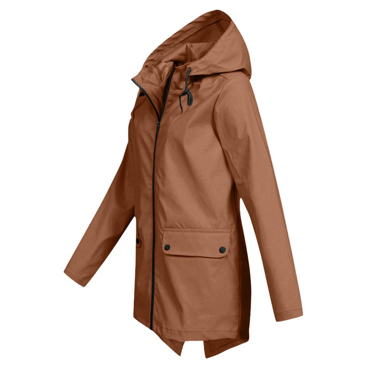 Salinexa | Veste imperméable avec capuche pour femmes