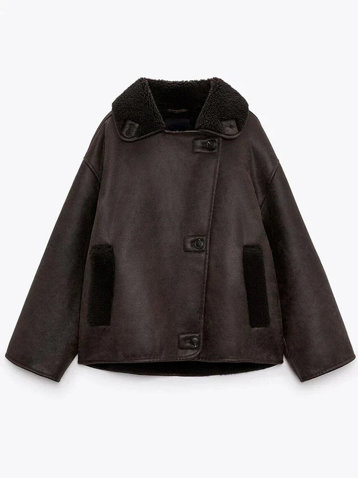 Laarrasa | Veste en cuir vintage
