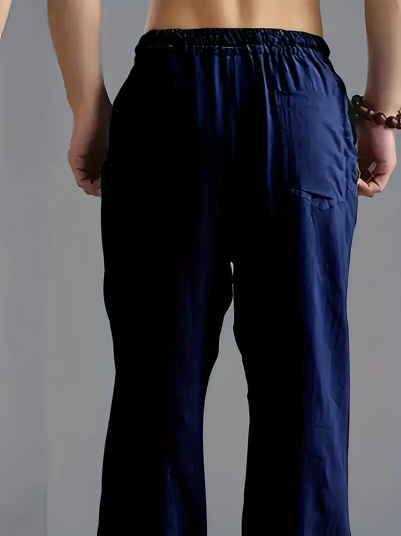 Oevas | Pantalon décontracté respirant pour hommes