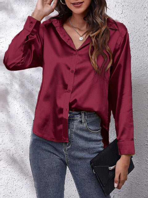 Raaynema | Chemise en soie à manches longues