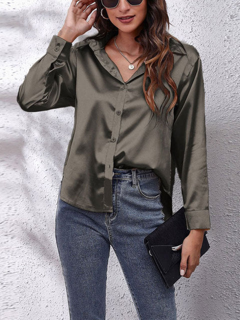 Raaynema | Chemise en soie à manches longues