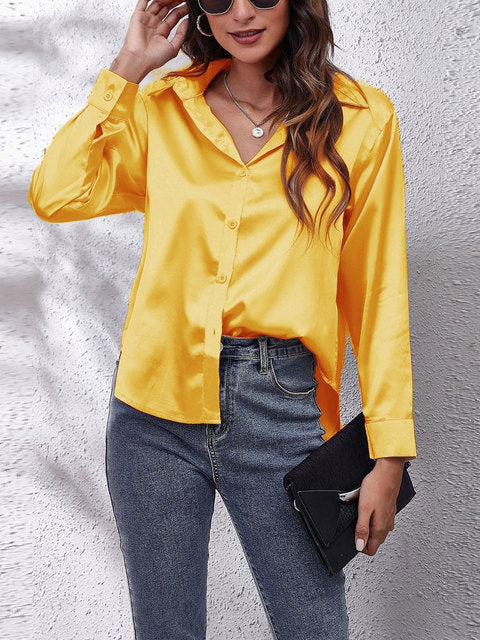 Raaynema | Chemise en soie à manches longues