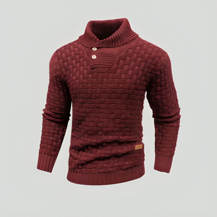 Oinas | Pull en maille structuré pour hommes