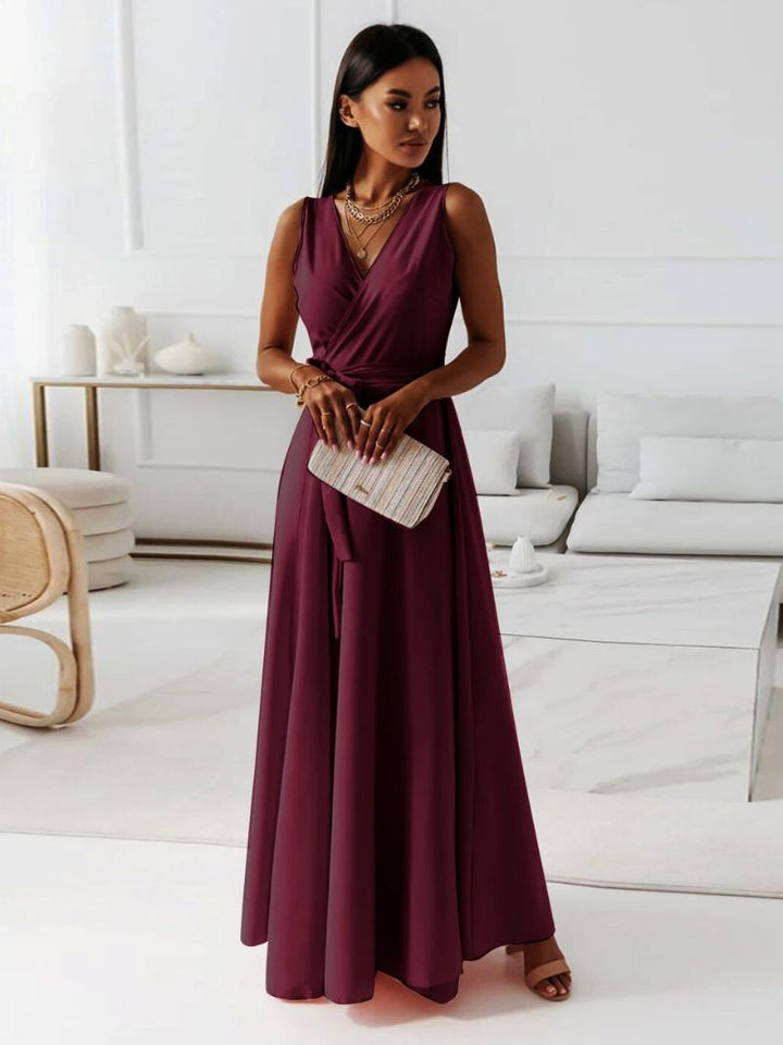 Veettama | Robe col V pour femme