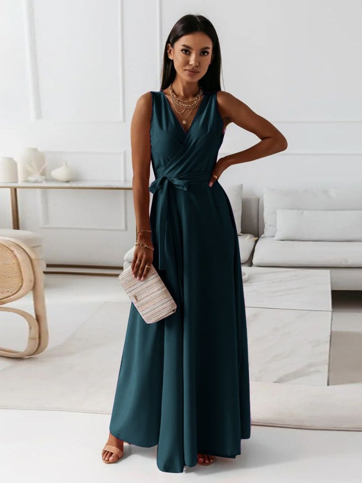Veettama | Robe col V pour femme