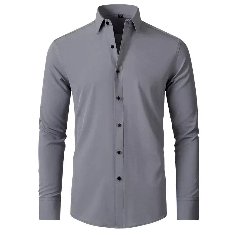 Niunar | Blouse infroissable et élégante pour hommes
