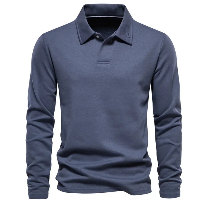 Moaynes | Polo distingué à manches longues pour hommes