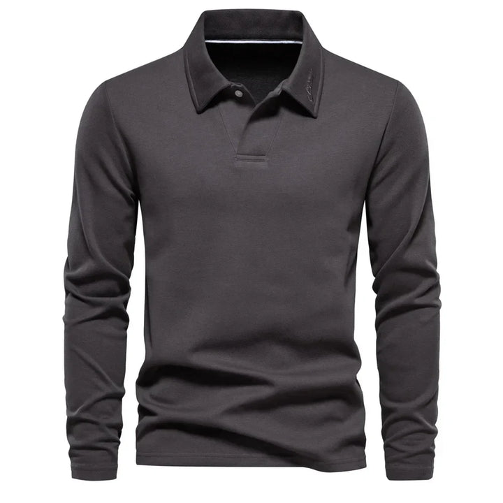 Moaynes | Polo distingué à manches longues pour hommes