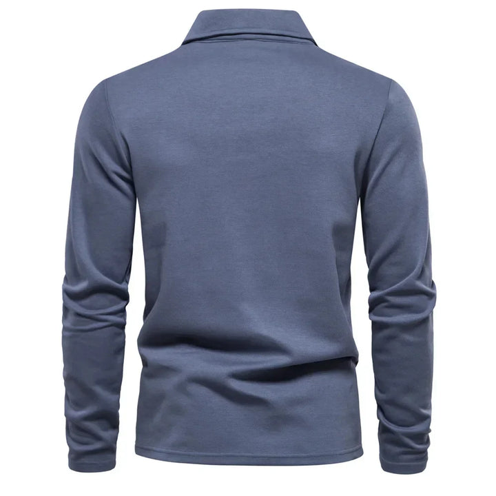 Moaynes | Polo distingué à manches longues pour hommes
