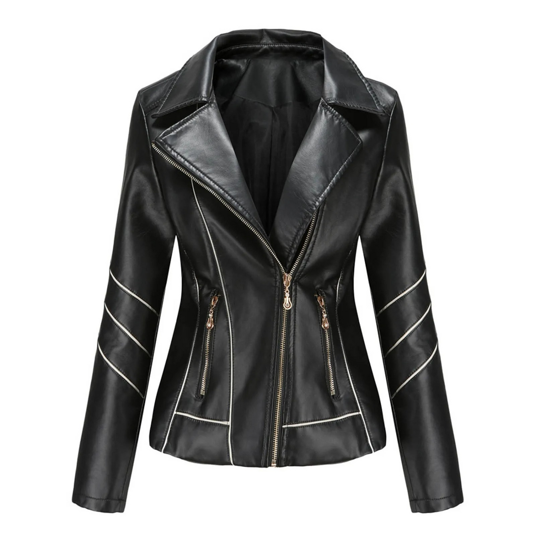 Vaunala | Veste en cuir chic pour femmes