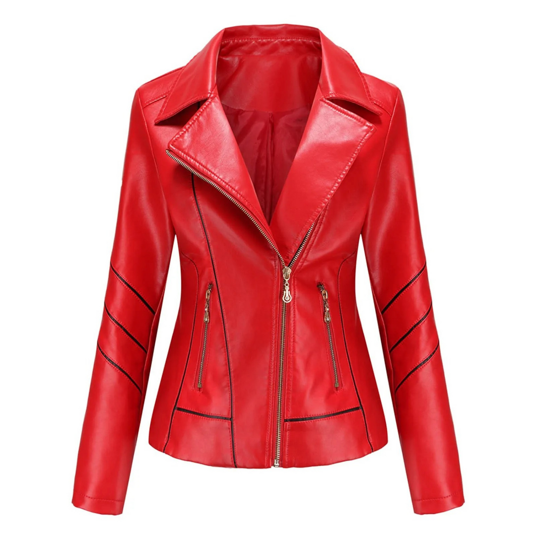 Vaunala | Veste en cuir chic pour femmes