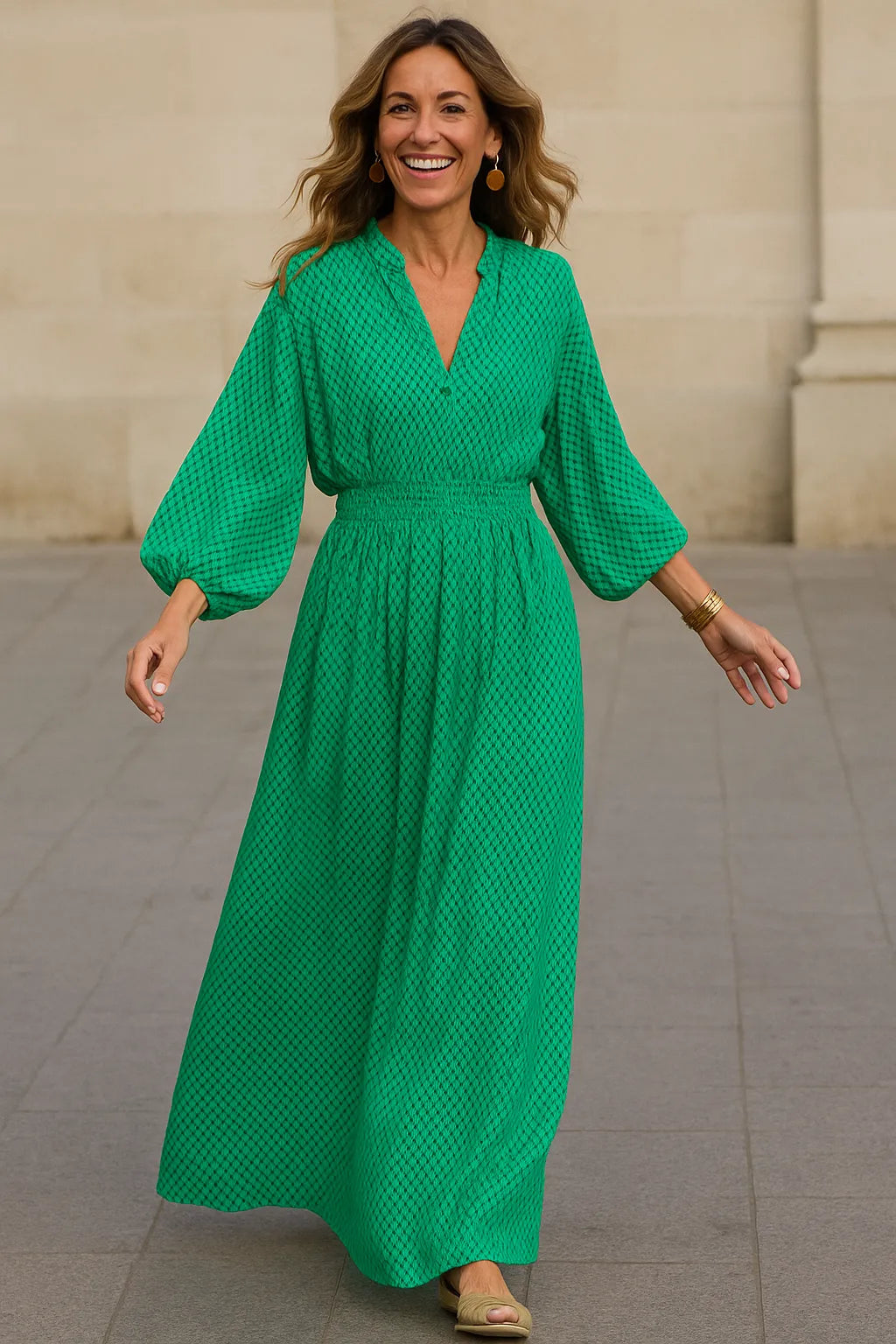 Nounara Boheme Maxi Robe d’été – Orinha