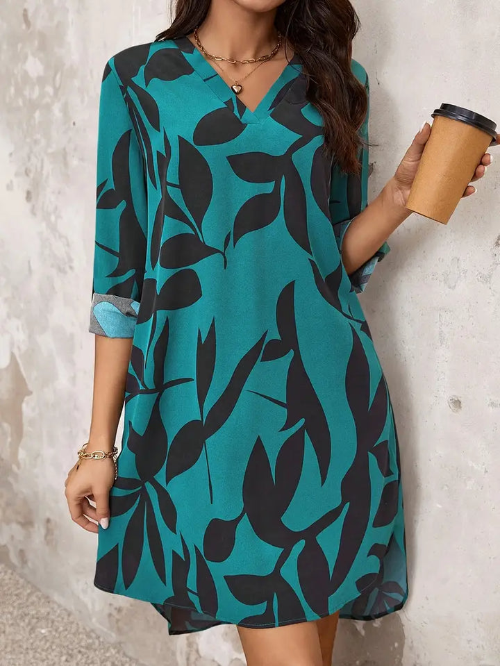 Noirasa | Élégante Robe d'Été Feuillue pour Femmes