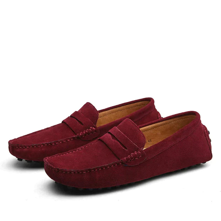Muarram | Mocassins en daim de style italien