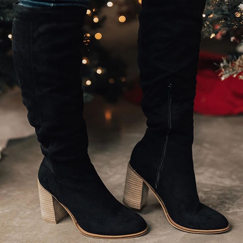 Reirana | Bottes Hautes Élégantes pour Femmes