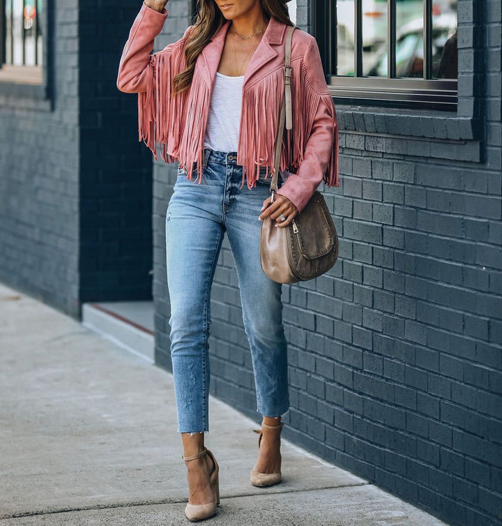 Sainala | Veste à franges