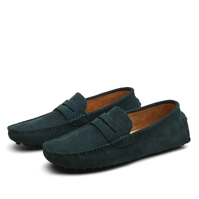 Muarram | Mocassins en daim de style italien