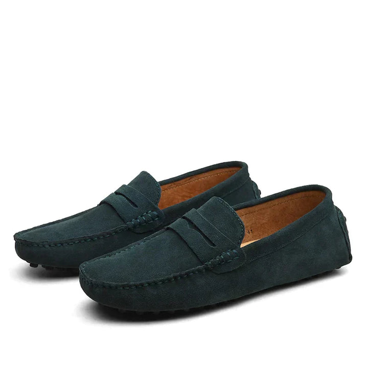 Muarram | Mocassins en daim de style italien