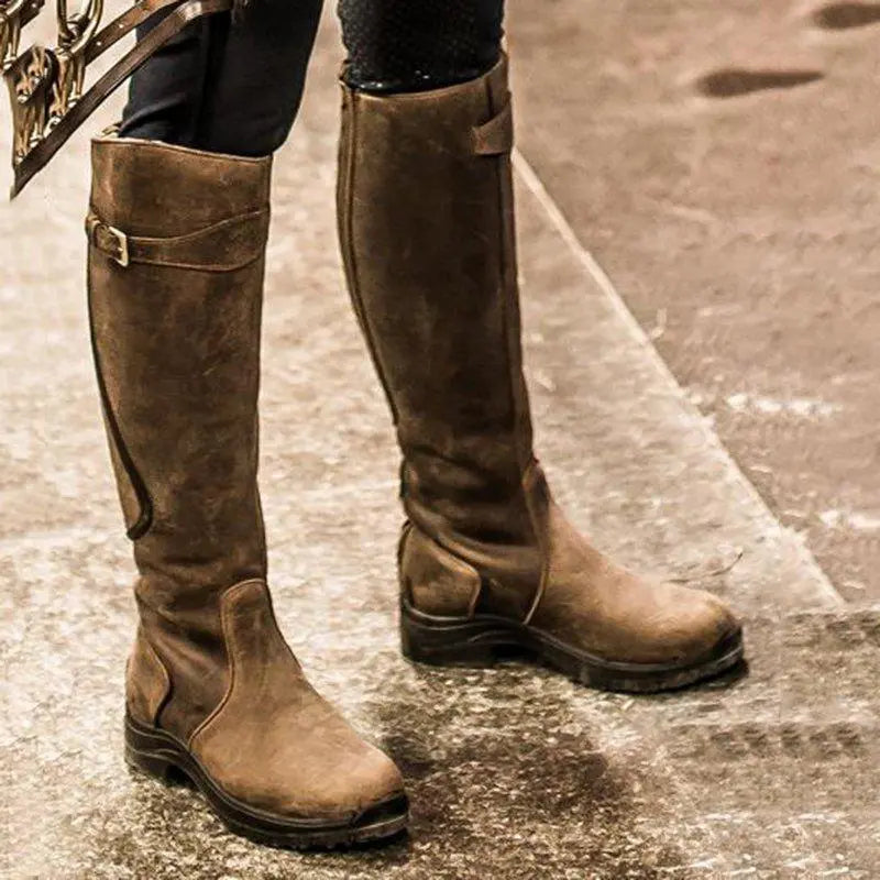 Vilinera | Bottes élégantes en cuir imperméable pour femmes