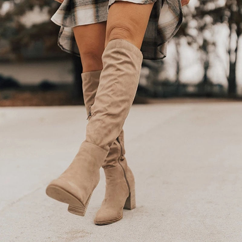 Reirana | Bottes Hautes Élégantes pour Femmes
