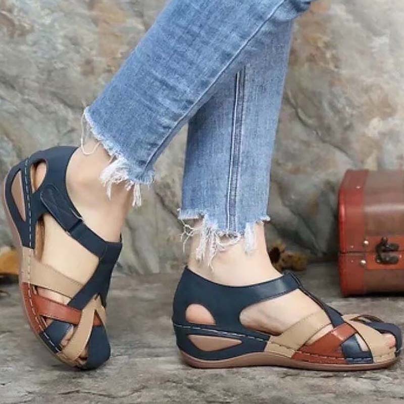 Vietta | Sandales pour femmes avec boucle et assise plantaire ergonomique