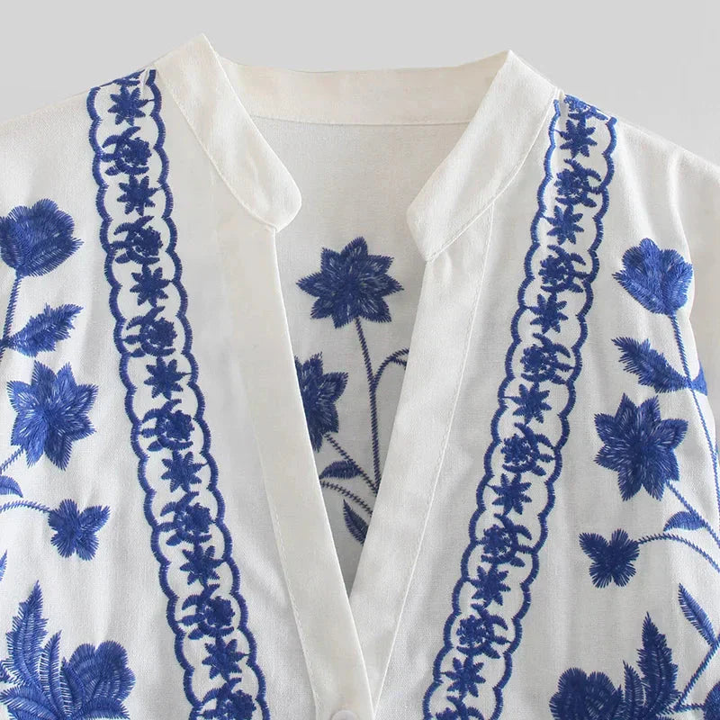 Vianama | Nouveau Manteau Cardigan Brodé pour Femmes