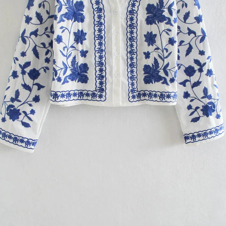 Vianama | Nouveau Manteau Cardigan Brodé pour Femmes