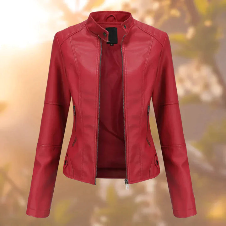 Siayne | Veste en cuir chic pour femmes