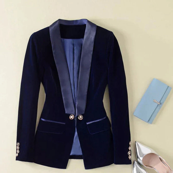 Luaynexa | Blazer en velours élégant pour femmes