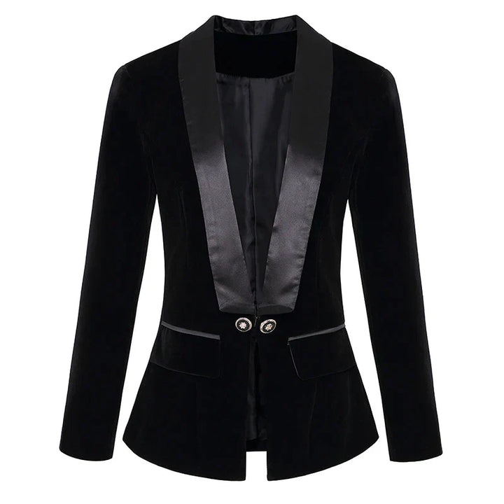 Luaynexa | Blazer en velours élégant pour femmes