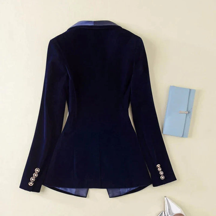 Luaynexa | Blazer en velours élégant pour femmes