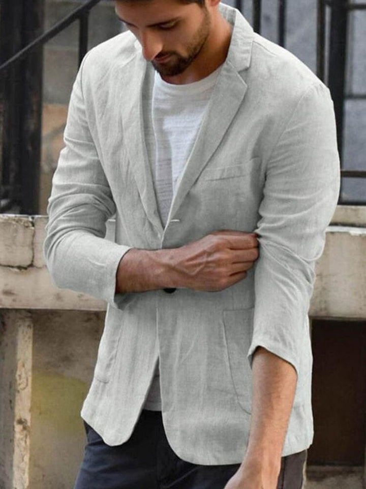 Luenal | Blazer décontracté en coton doux