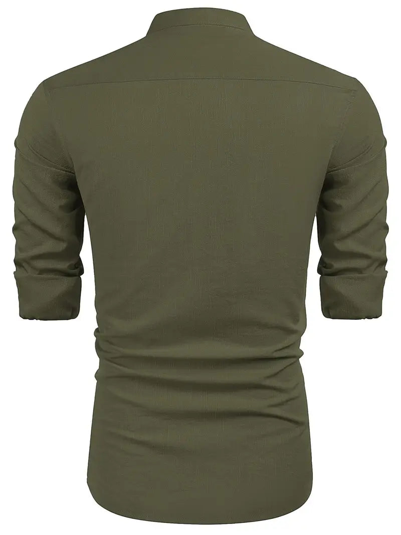 Vaettas | Élégante Chemise Cubaine Légère pour Homme