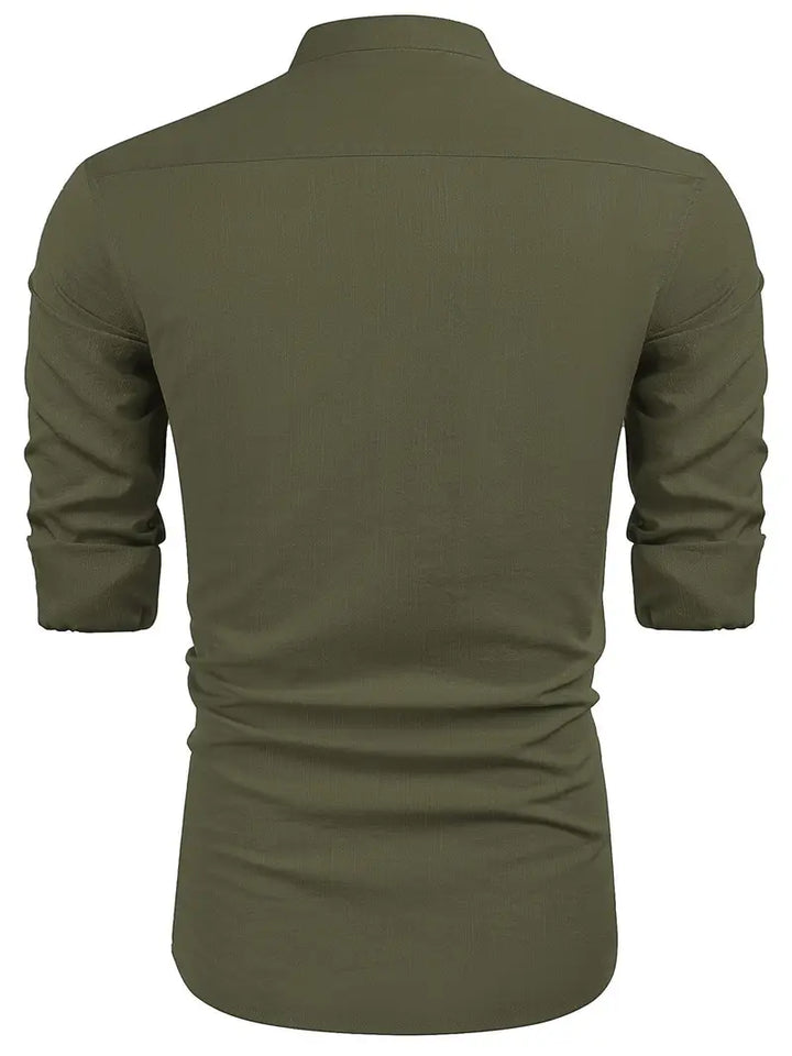 Vaettas | Élégante Chemise Cubaine Légère pour Homme