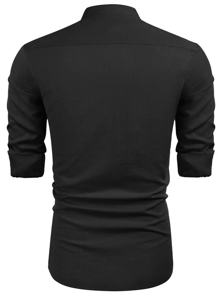 Vaettas | Élégante Chemise Cubaine Légère pour Homme