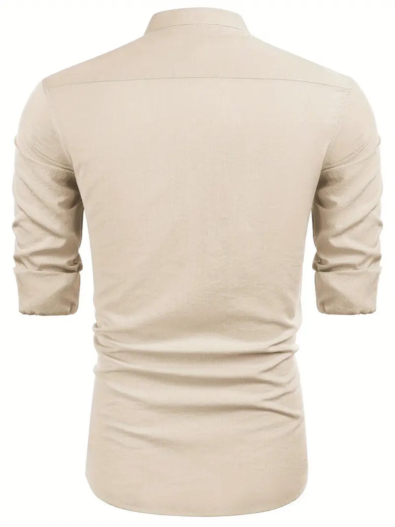 Vaettas | Élégante Chemise Cubaine Légère pour Homme